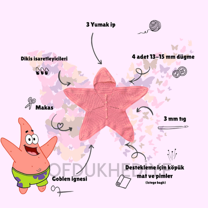 Petrik Bebek Tulumu Örgü Tarifi ve Eğitim Videosu (Dijital Ürün)